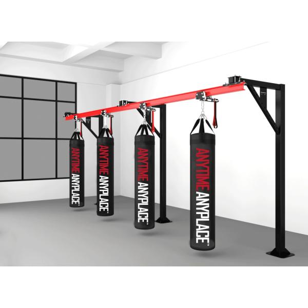 Movable Multi Station Heavy Bag Rack Wall Mount Boxing Bag Support
