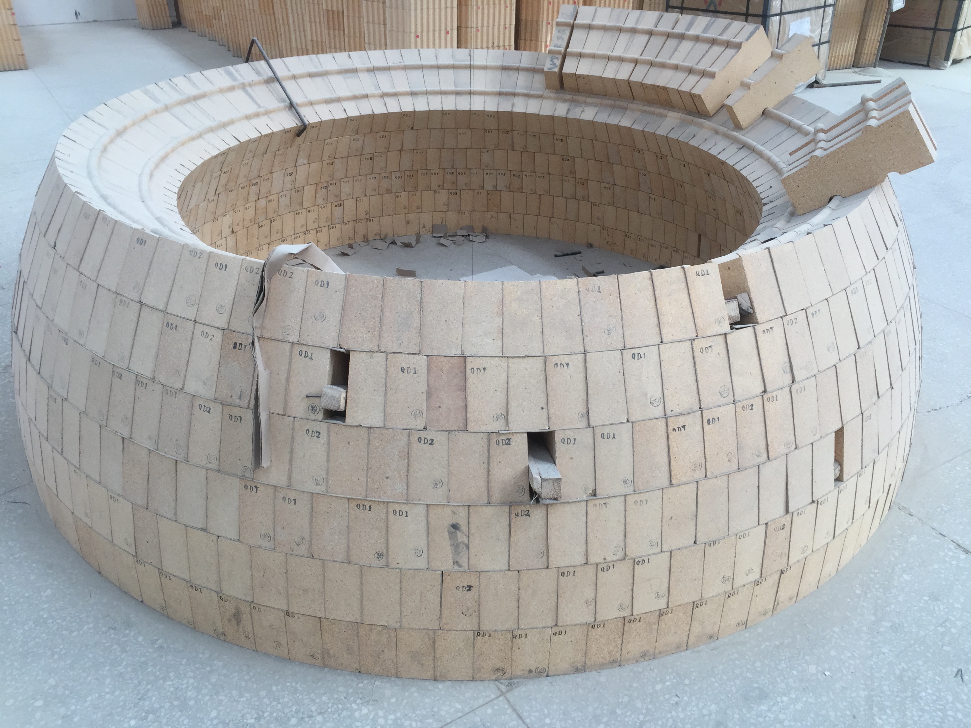 55-75% Al2O3 Content Sillimanite Brick for Hot Blast Furnace Tuyere Area at Affordable