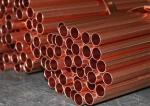 15mm Round Copper Pipe ASTM B88 , C12200 Copper Pipe For Air Conditioner