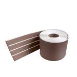 Non-Skid Soft PVC Yacht Decking Floor Width 190mm/50mm Teak/Grey Finish for