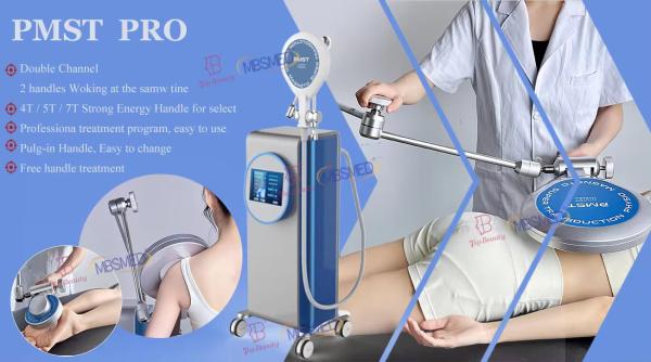 2 Handles Working At Same Time Neck Pain Relief Emtt Extracorporeal Magneto