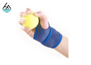 China Bule Weightlifting Wrist Wrap Wrist Bandage With Hand Grips Pads wholesale