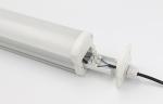 Warm White LED Batten Light Fittings High Efficiency Lifetime 30000 Hrs PC