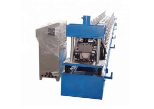 China Iron Steel Downpipe Roll Forming Machine / Half Round Pipe Making Machine wholesale