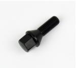 Heat Treated BMW Conical Lug Bolts Black Color With 1.10 Inch Shank Length