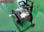 1Km 10G 40G Armored Fiber Optic Cable 2fo 4fo TPU Field Operating Tactical