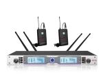 RHOS / UL 2 Channel Wireless Microphone System For Meetings SR-6800