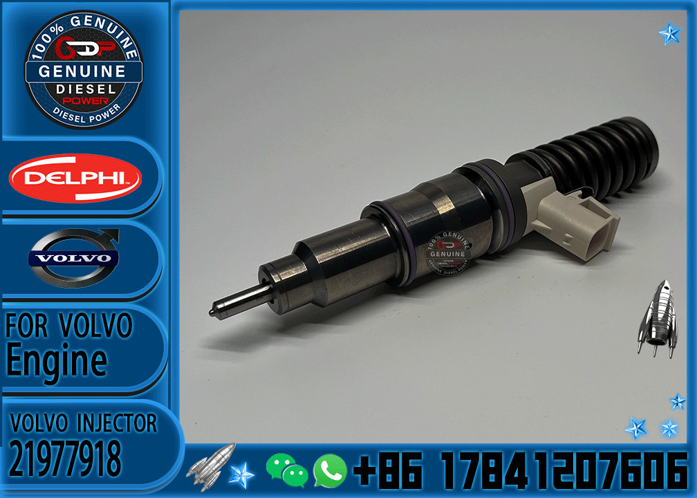 Original Diesel Fuel Injector 21977918 BEBE4P02001 BEBE4P03001 22254576 E3.27 For Volvo Injector MD13 EURO 6