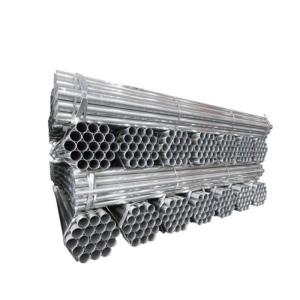 China Ms Steel ERW Carbon ASTM A53 Black Iron Pipe Welded Sch40 Steel Pipe For Building Material wholesale