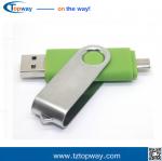 Rotate 2 in 1 32GB Metal OTG USB Flash Drive High quality Metal Memory