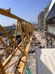 Used 21 Year Old Zoomlion Flat Head Tower Crane W6013-6 with After-sales Service
