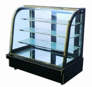 China Fan Cooling Cake Showcase Chiller For Merchandising Food And Drink Items wholesale