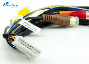 China Home Appliance Auto Car Audio Extension Cable , 10 Inch 250mm RCA Audio Wiring Harness wholesale