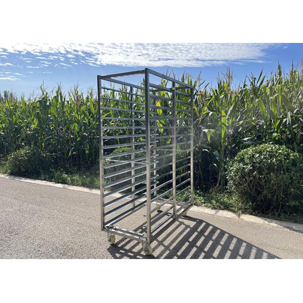 Stainless Steel Bakery Cooling Rack Bread Pan Baking Tray Bakery Trolley High Temperature Resistant