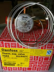 China HVAC Thermostatic Expansion Valves TGEX7.5 067N2156 R22 R407C/-25℃ -40℃ 7.5TR 27KW wholesale
