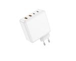 High quality 100W Four-Port GaN Wall Charger with 2 USB-C (100W, 18W) & 2 USB-A