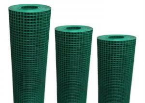 China 5/8 Inch Carbon Pvc Coated Welded Wire Mesh , Plastic Coated Weld Mesh wholesale
