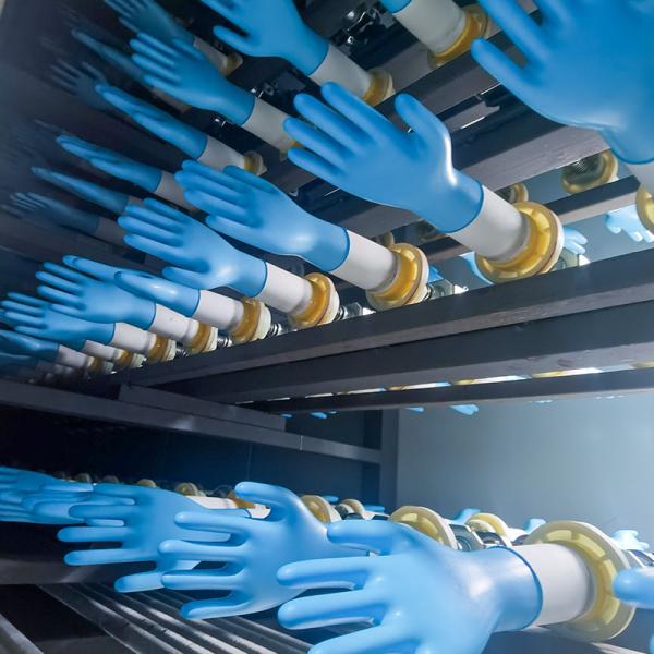 2022 Nitrile latex examination glove making machine production line