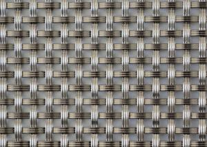 China Decorative Crimped Woven Wire Mesh Cloth Wall Coverings SGS on sale