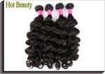 6A Grade Virgin Hair Unprocessed Brazilian Human Hair , One-directional Cuticles