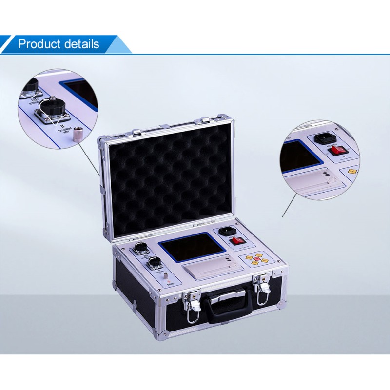 Precision Leakage Current Detector with LCD Display & 100µA~8mA Range
