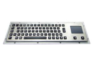 China Led Backlight Waterproof Metal Keyboard Illuminated EMC 20mA wholesale