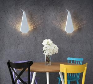 China Iron Led Post Modern Wall Light Living Room Lamps 14 X 36CM wholesale