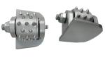 Lavina Style Diamond Bush Hammer Head For Concrete , Granite Grinding