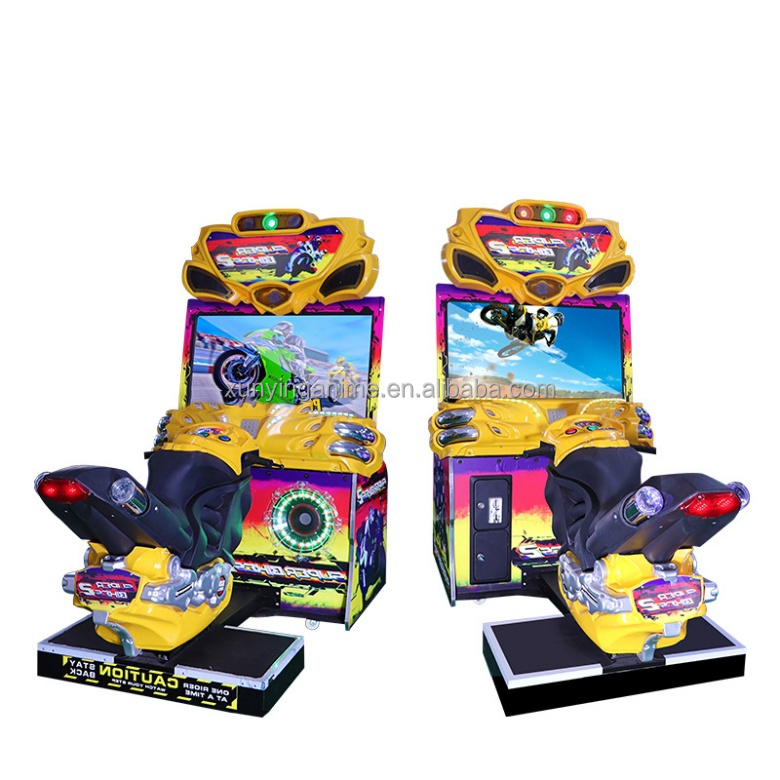 Super Bike Car Motorcycle Driving Arcade Machine Simulator 2FF Motor