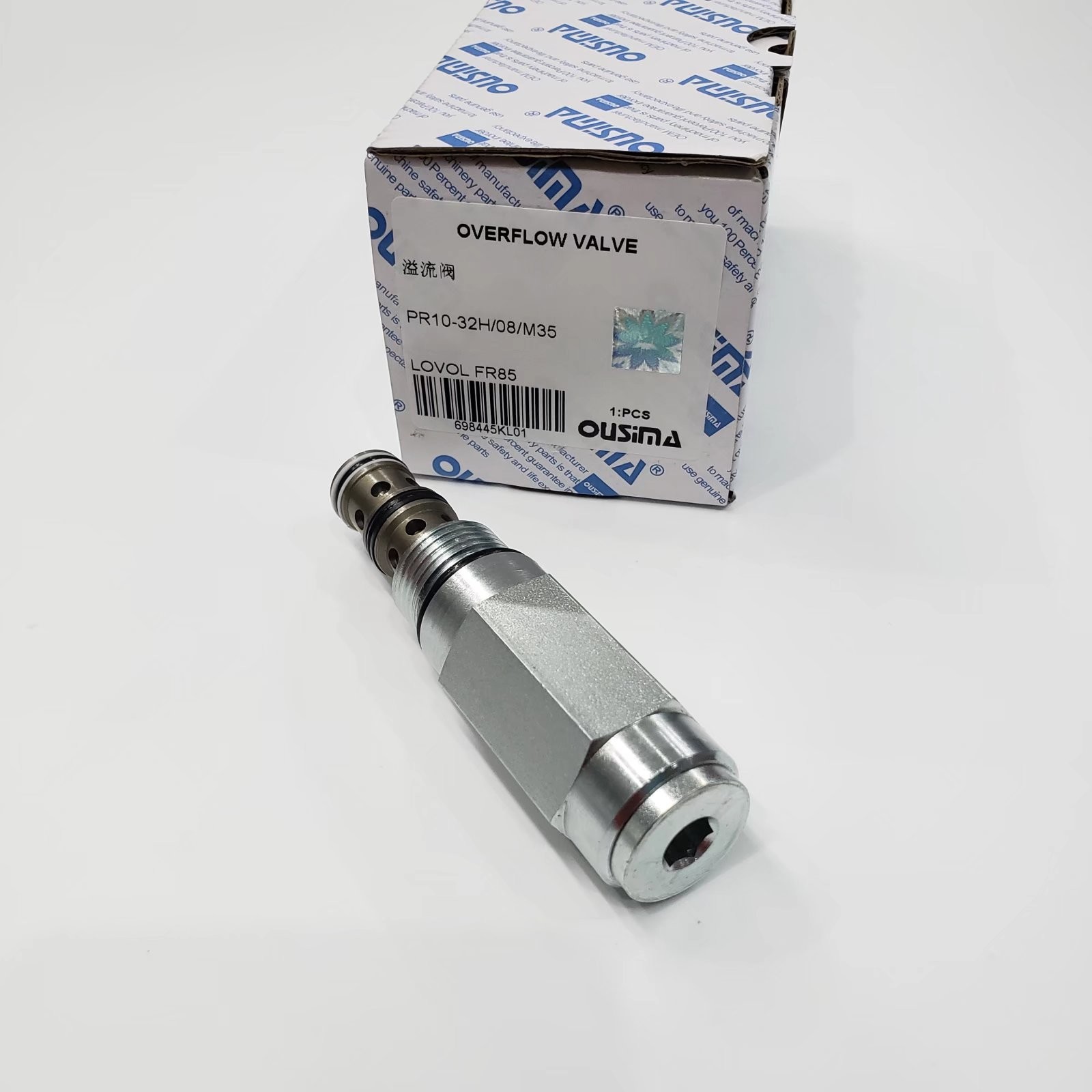 PR10-32H PR10-08 PR10-M35 Excavator Relief Valve Fit FR85