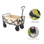 Double Oxford Cloth Detachable Folding Rolling Cart Outdoor Multifunctional
