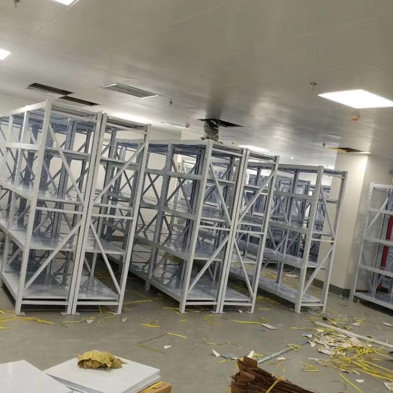 Adjustable Warehouse Custom Warehouse Racking With Black / Orange Shelves