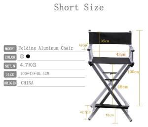 China Modern Foldable Makeup Artist Chair Comfortable Style For Personal wholesale