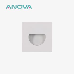 China 24VDC Interior Stair Lights 2700K-6500K Recessed Square LED Step Light wholesale