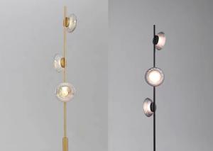 China Elegant Home Decor Modern Gold Color Metal Classic LED Floor Lamp For Living Room wholesale
