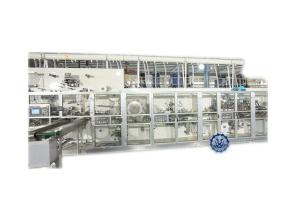 China PLC Mitsubishi System 0.8Mpa 380V 50HZ Panty Liner Machine wholesale