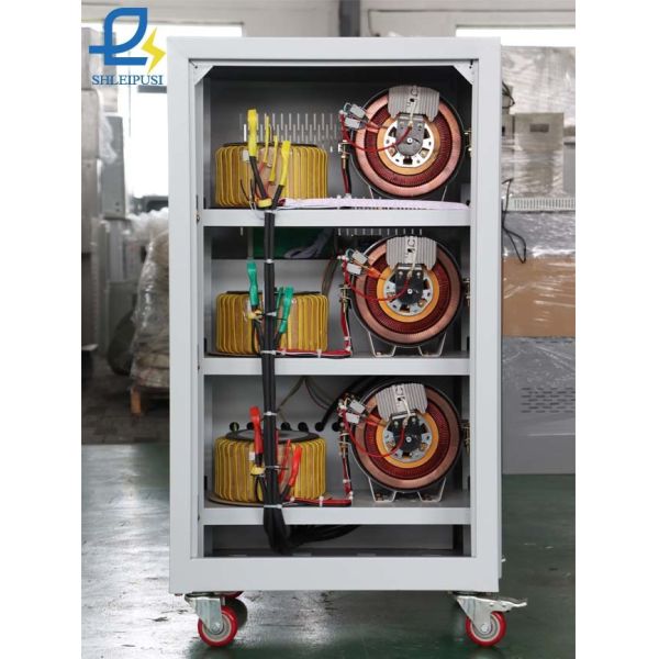 Multiple Set Output Servo Voltage Regulator 380V 3 Phase Voltage Stabilizer