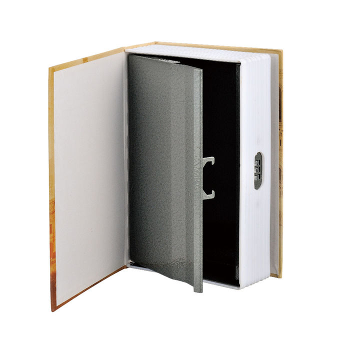 Lightweight Home Book Design Hidden Digital Lock Metal Cash Box