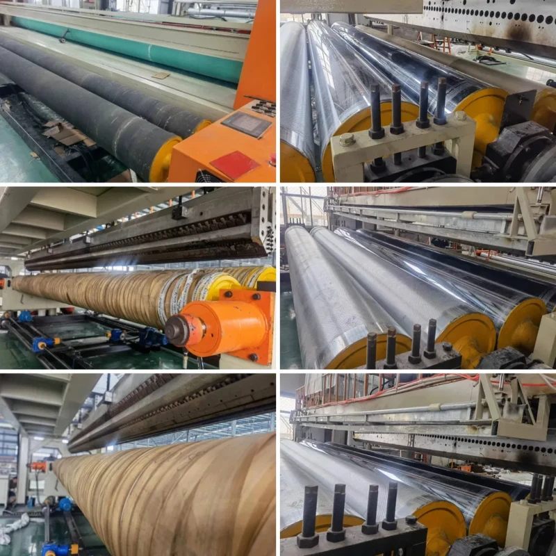 Automatic Coating and Lamination Production Line with 0.1-30mm Film Thickness and 8000mm Width for Geo-Membrane Film Extrusion