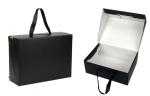 Black Pink Corrugated Clothing Shipping Packaging with Design Logo Mailer Box