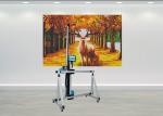 UV Floor Ground Wall Inkjet Printer Paper Glass Wood Ceramic Metals 9600dpi