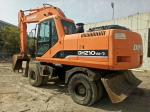 High Efficiency Doosan Long Reach Excavator By Wheeled H150W-7 2014 Year