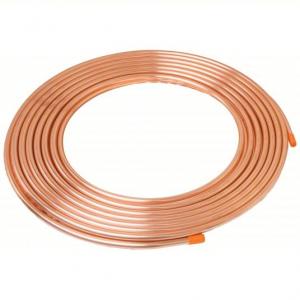 China Super Brightness Copper Tube Coil High Heat Exchnge Effect on sale