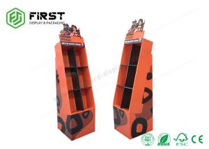 China OEM Customized Foldable Cardboard POP Displays Cardboard Floor Display Stand wholesale