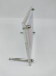 ODM Acrylic Photo Display Stands , Square Clear Photo Frame Stand