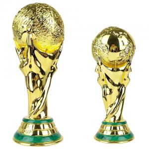 China Antiwear Gold Plated Metal Trophy Cup Award Tin Alloy Portable on sale