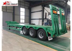 China Q345B Steel Frame Heavy Transport Trailer For Heavy Transportation wholesale