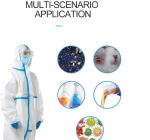 Sterilized Type XXL 185cm Disposable Medical Protective Clothing