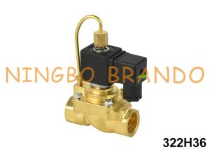 China 3/4'' 322H36 NO Brass Solenoid Valve for High Pressure 24V 220V wholesale