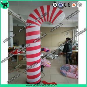 China 3m Christmas Decoration Inflatable Candy Pillar,Event Inflatable Candy wholesale